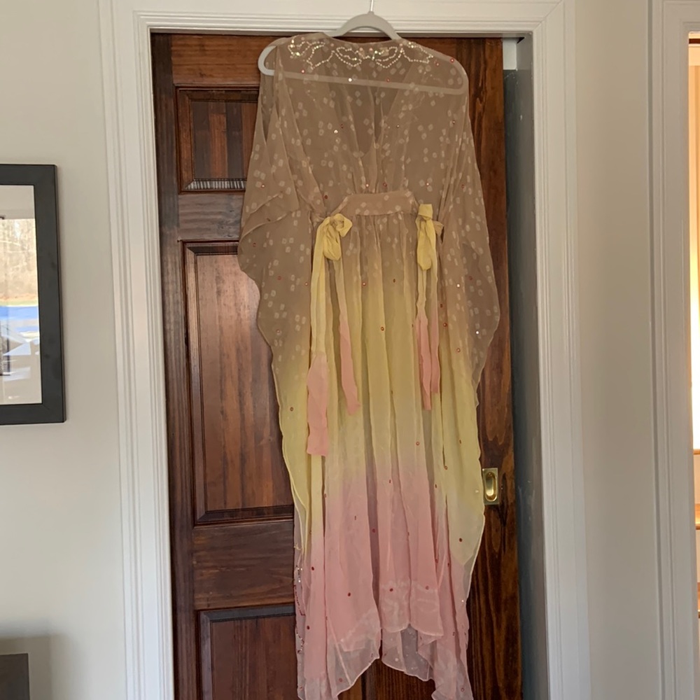 All Saints Silk Kaftan